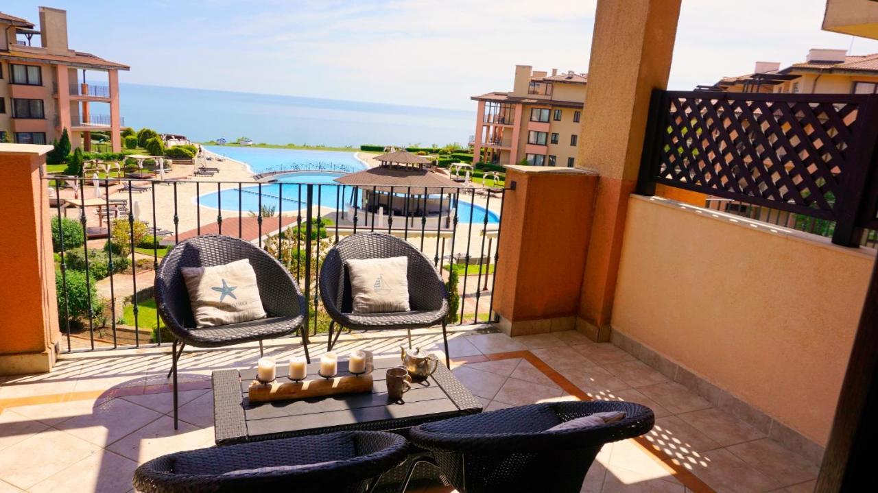 Apartment Decora Sea View Topola Esterno foto