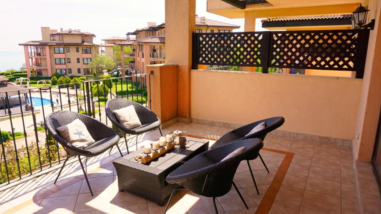 Apartment Decora Sea View Topola Esterno foto