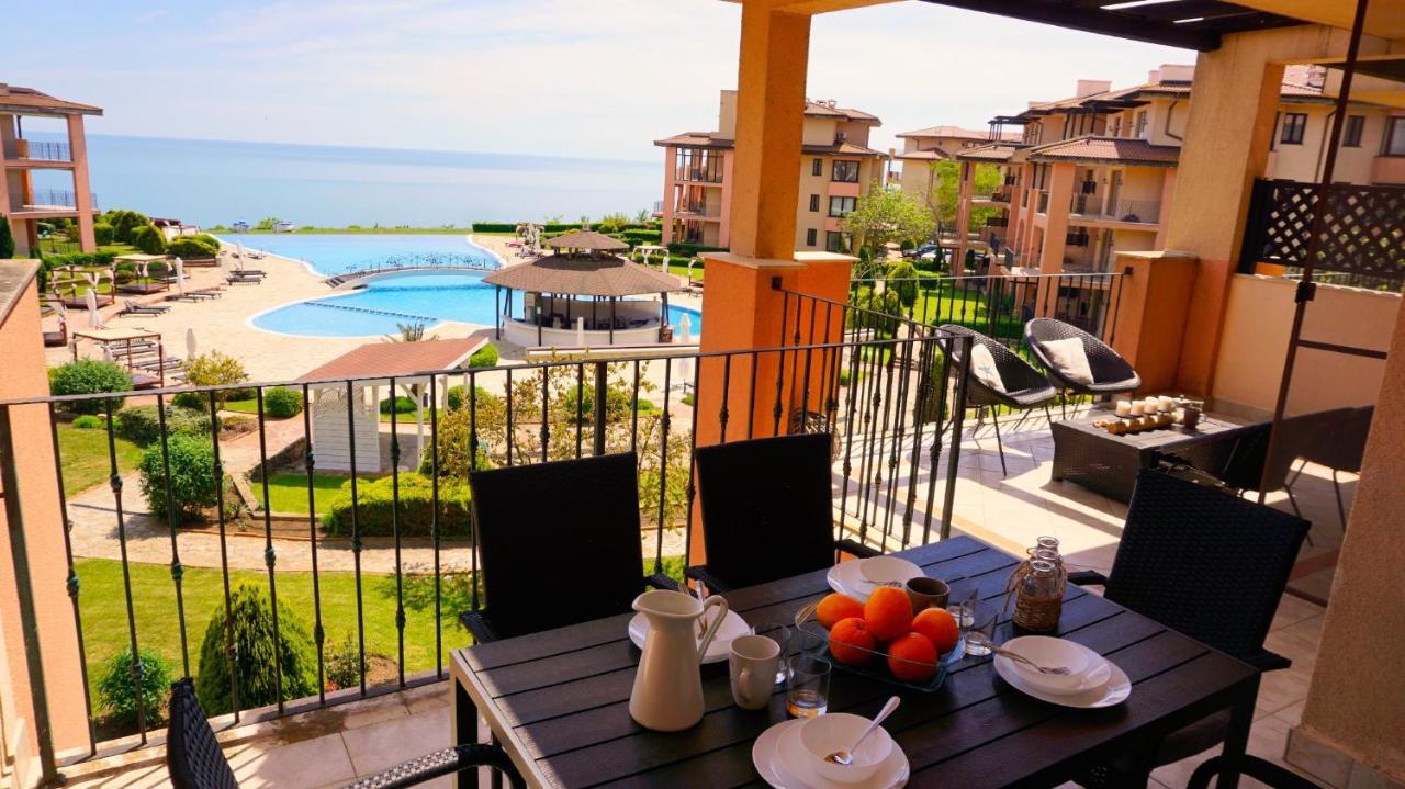 Apartment Decora Sea View Topola Esterno foto