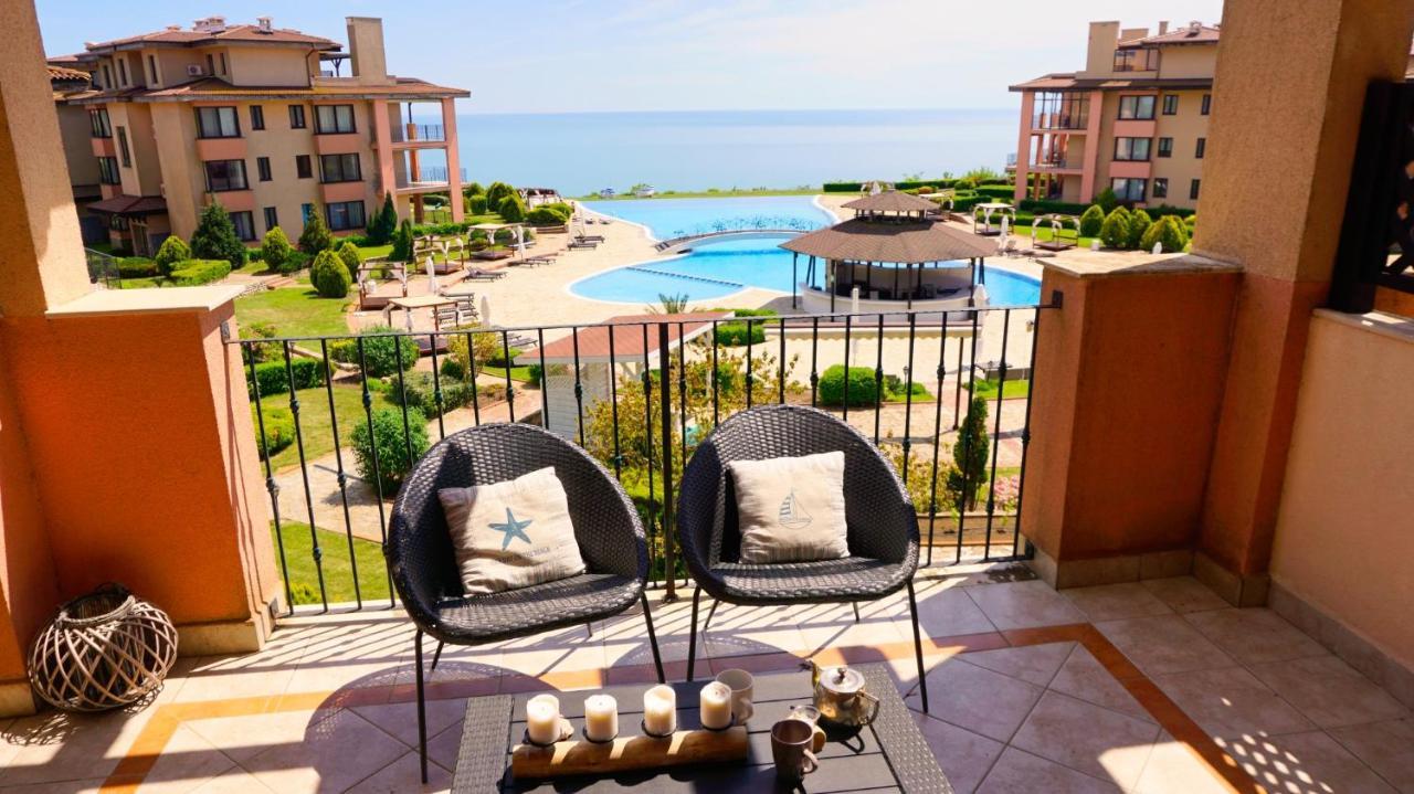 Apartment Decora Sea View Topola Esterno foto