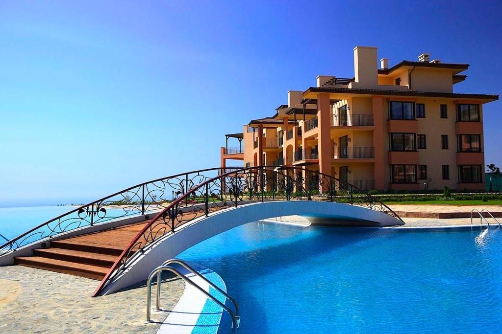 Apartment Decora Sea View Topola Esterno foto